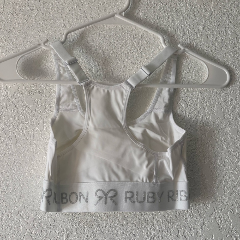 Ruby Ribbon Rudy Demiette in White New - Picture 2 of 4